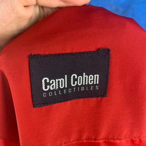 Vintage 1980s Red water proof windbreaker coat - Picture 7 of 7